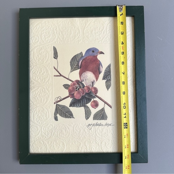 Peg Wheeler Hope Framed and Matted Bird Art Print - Picture 11 of 11